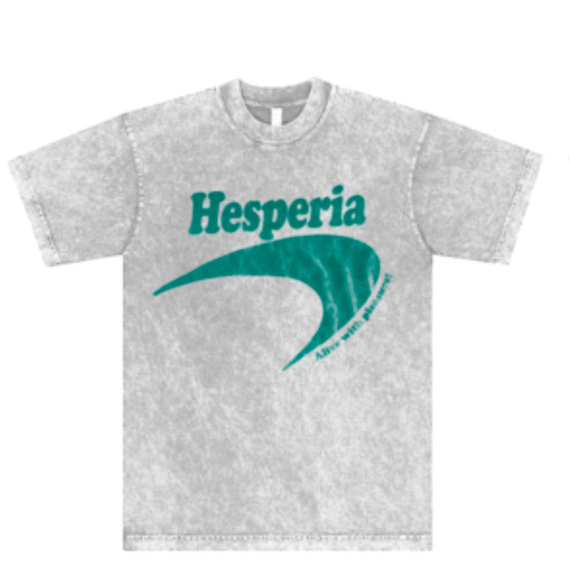 Hesperia Port Tee In Grey - Hesperia