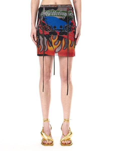 Mesh Mini Skirt Polo Fit - Hesperia