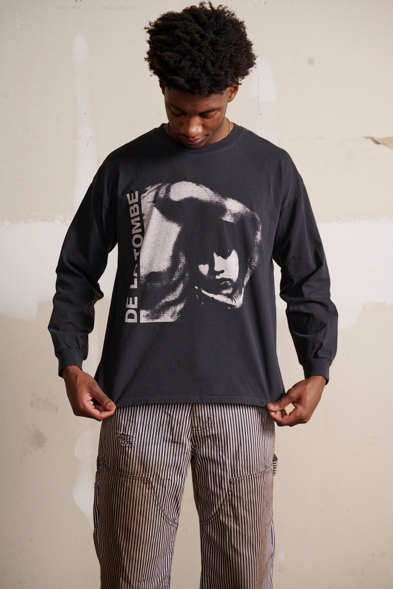 De La Tombe HEADACHE FACTORY LONG SLEEVE T-SHIRT