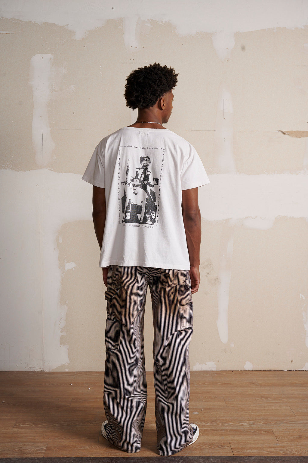 De La Tombe ANTI-PSYCHOTIC BLUES T-SHIRT