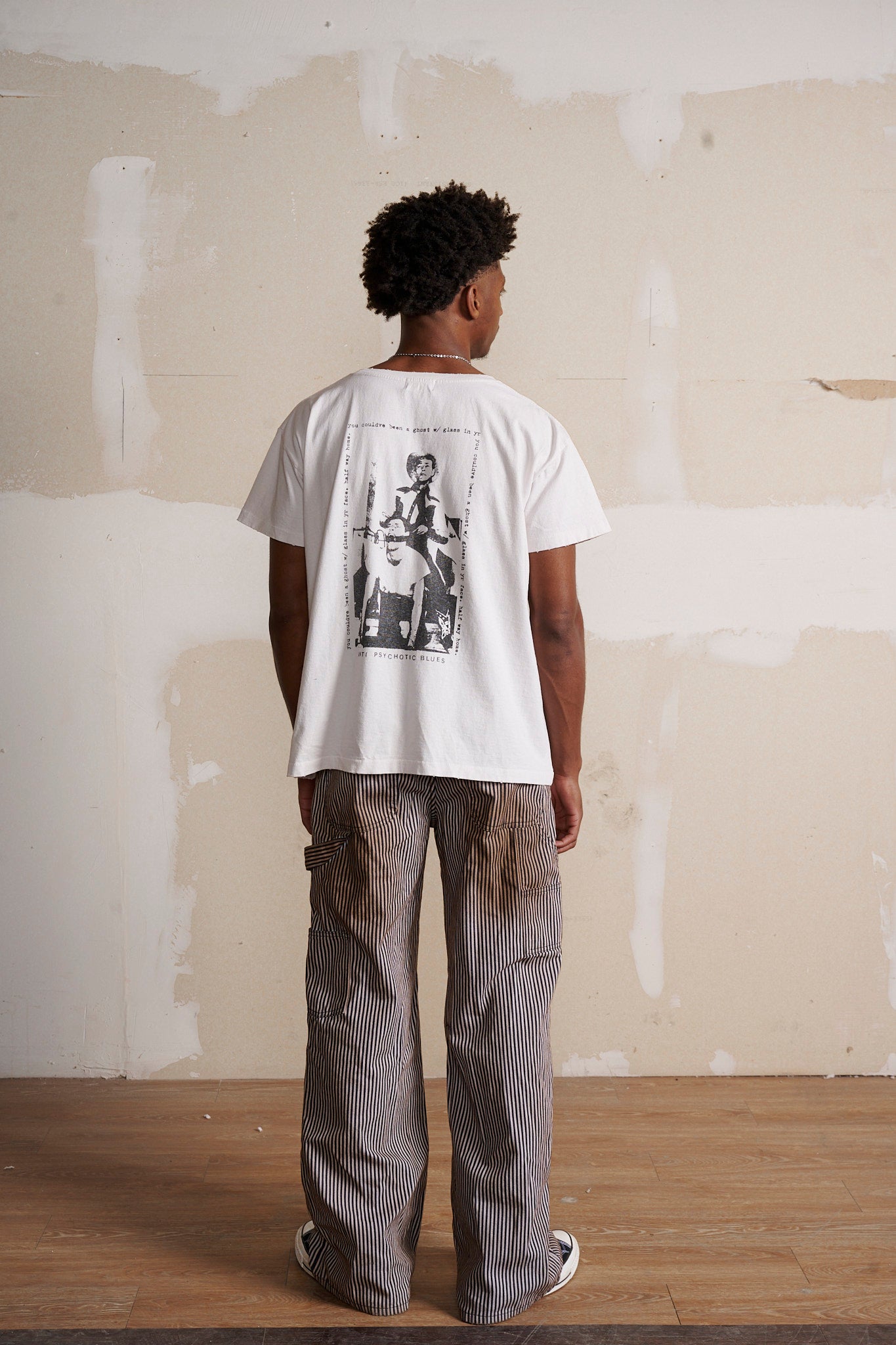 De La Tombe ANTI-PSYCHOTIC BLUES T-SHIRT