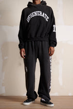 Halfway Point DEGENERATE SWEATPANTS - FADED BLACK