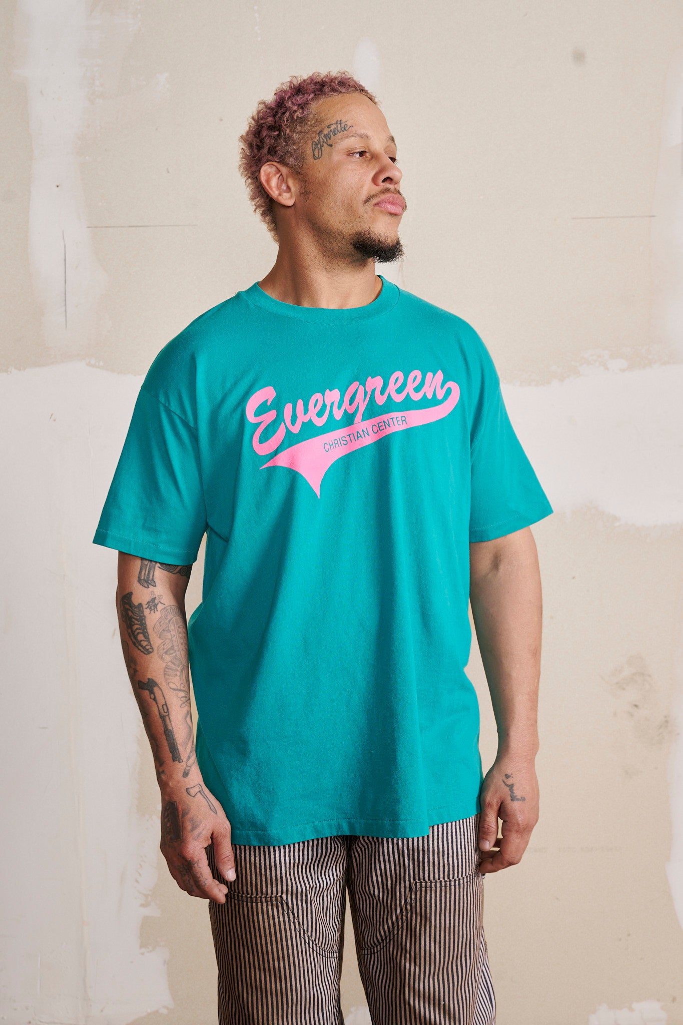 Hesperia Exclusive Goods "Evergreen Christian Center" Vintage Tee