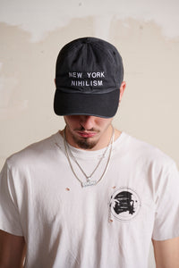 FADED BLACK NYN LOGO CAP