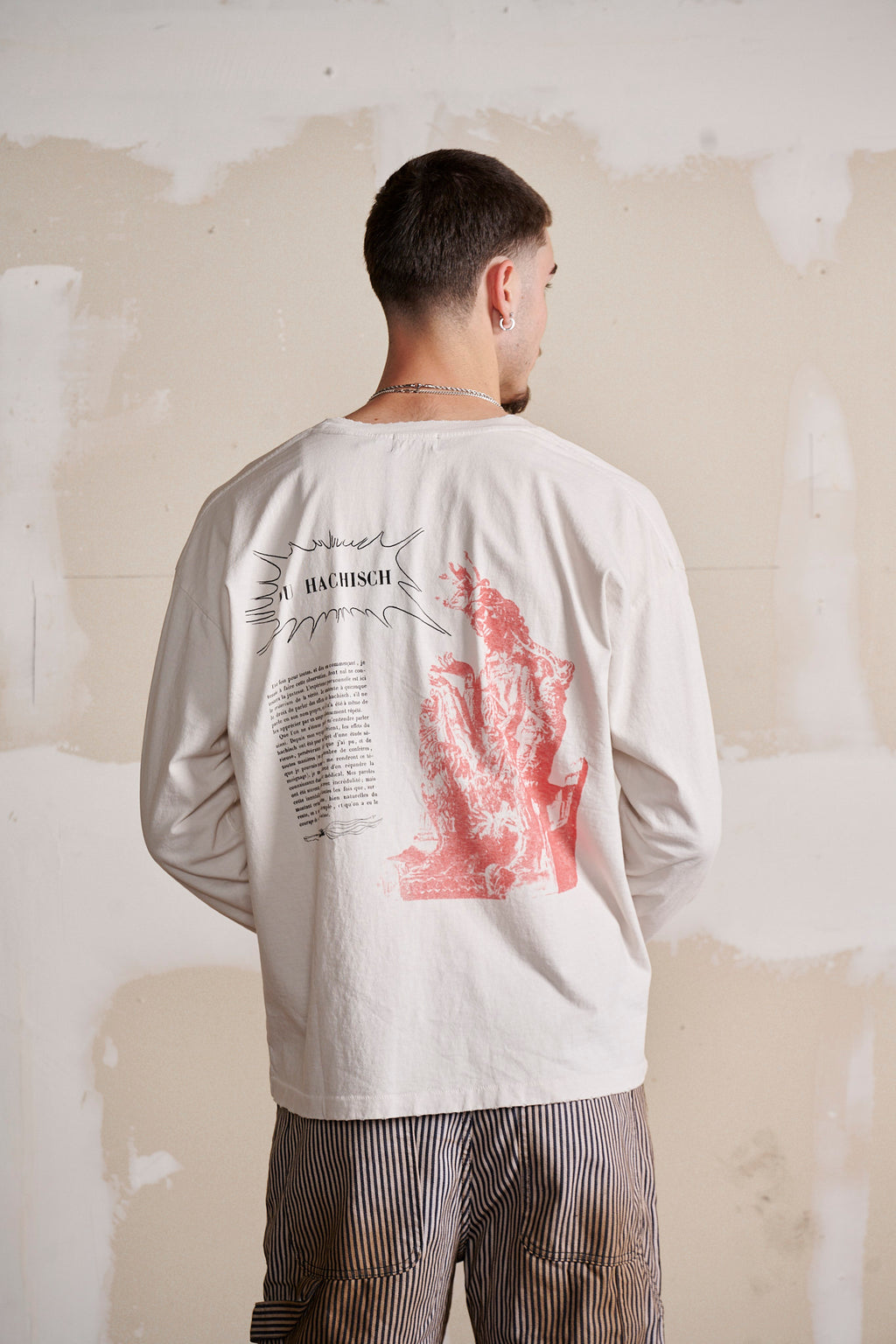 De La Tombe L'ALIÉNATION MENTALE LONG SLEEVE T-SHIRT