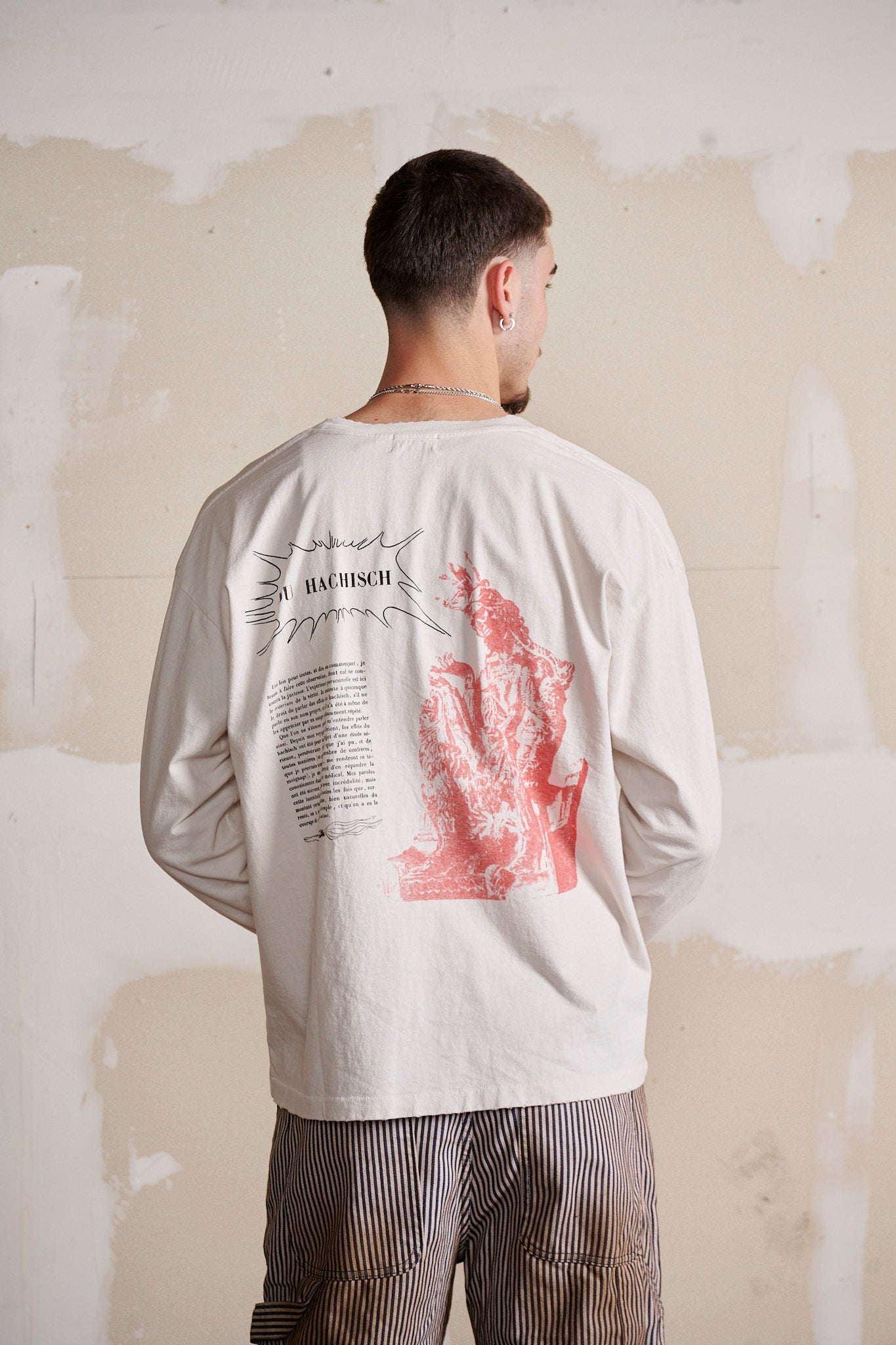 De La Tombe L'ALIÉNATION MENTALE LONG SLEEVE T-SHIRT