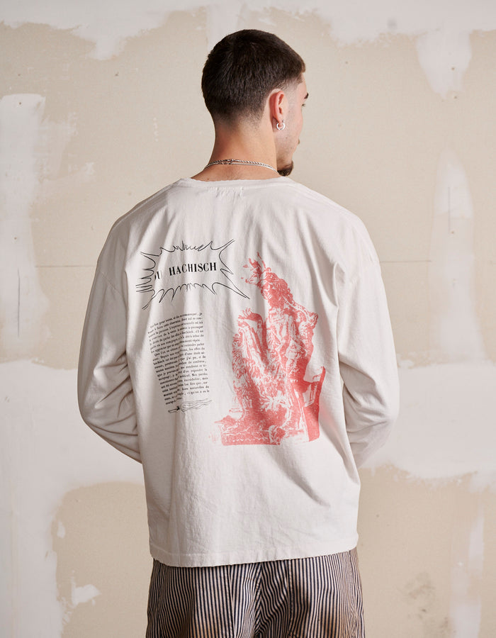 De La Tombe L'ALIÉNATION MENTALE LONG SLEEVE T-SHIRT