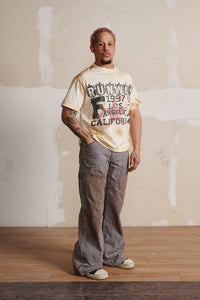 Coffee Pinstripe pants