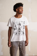 De La Tombe ANTI-PSYCHOTIC BLUES T-SHIRT