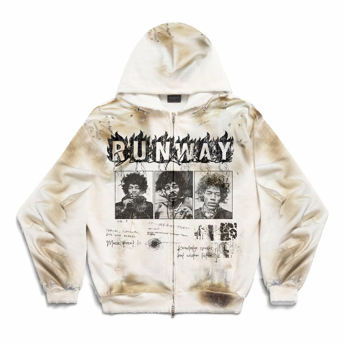 HENDRIXX BURN ZIP UP