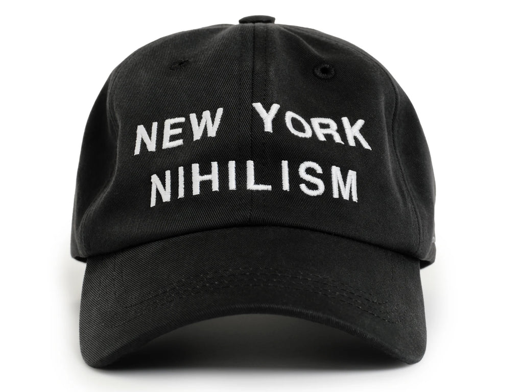 De La Tombe FADED BLACK NYN LOGO CAP