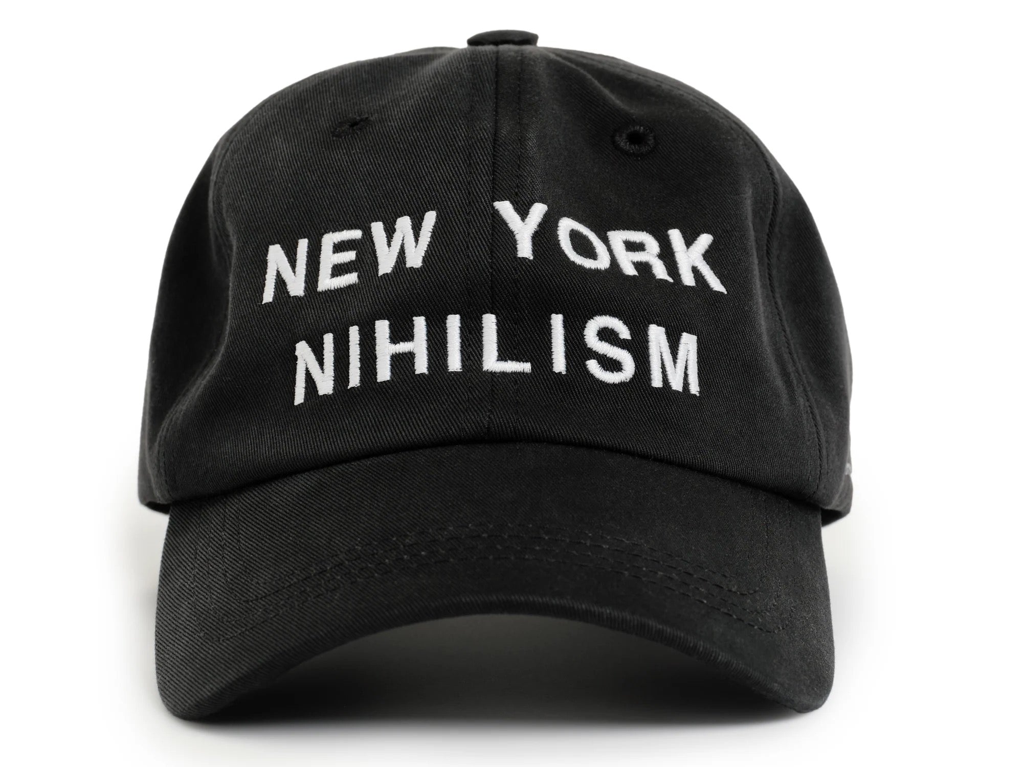 De La Tombe FADED BLACK NYN LOGO CAP