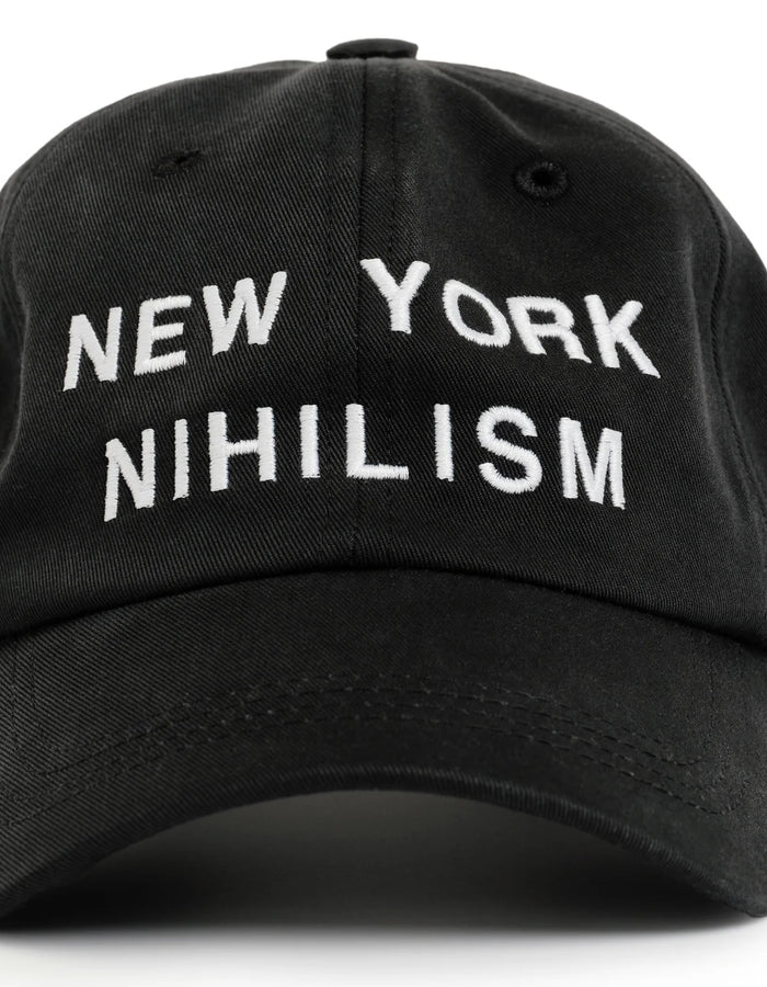 De La Tombe FADED BLACK NYN LOGO CAP