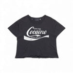 Halfway Point Girls Love Coca*ne Washed Gray
