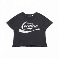 Halfway Point Girls Love Coca*ne Washed Gray