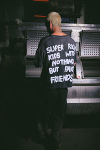 Halfway Point Girls Love Coca*ne Washed Gray