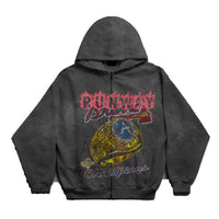 Braves Hoodie Grey