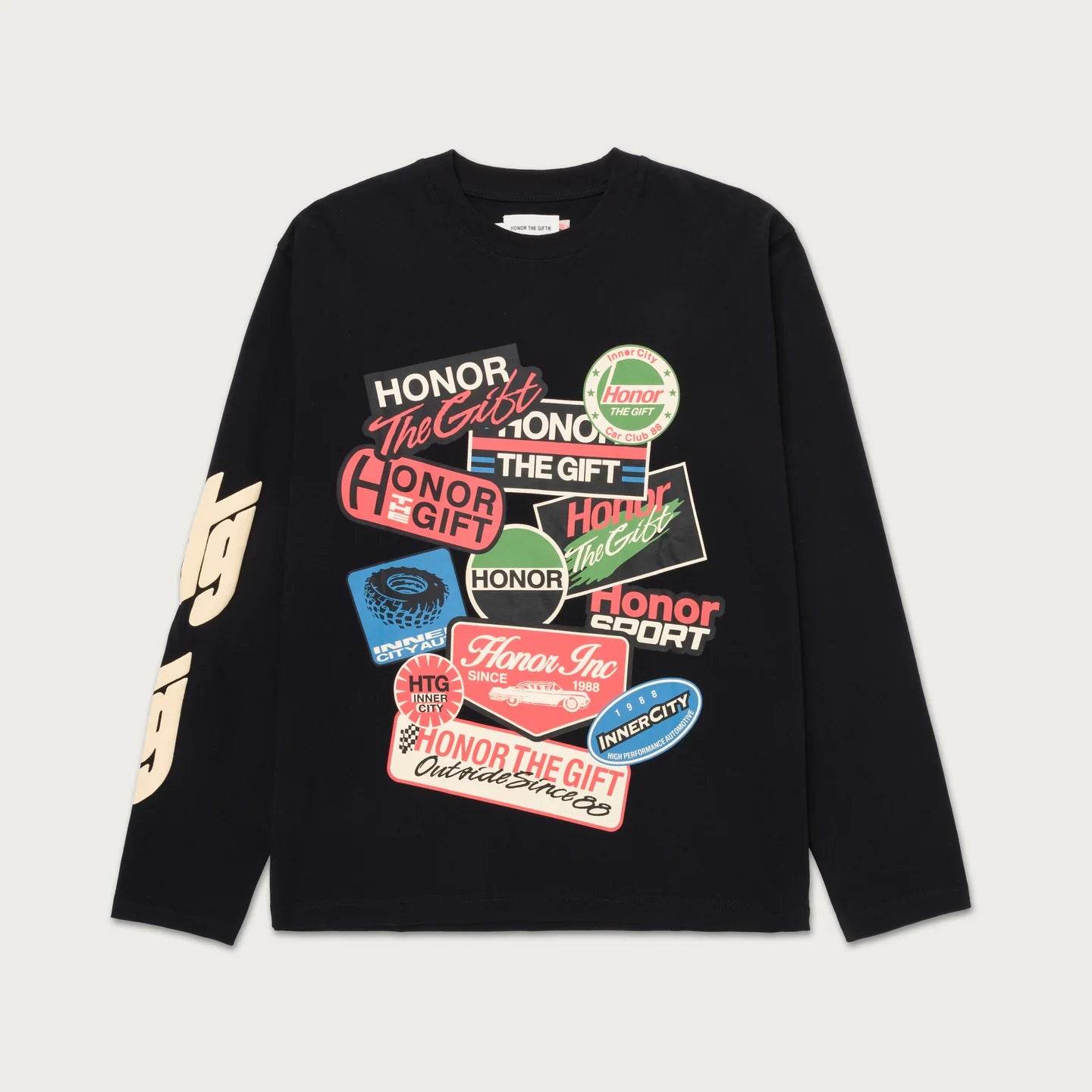 Honor The Gift Fuel LS Tee In Black - Hesperia