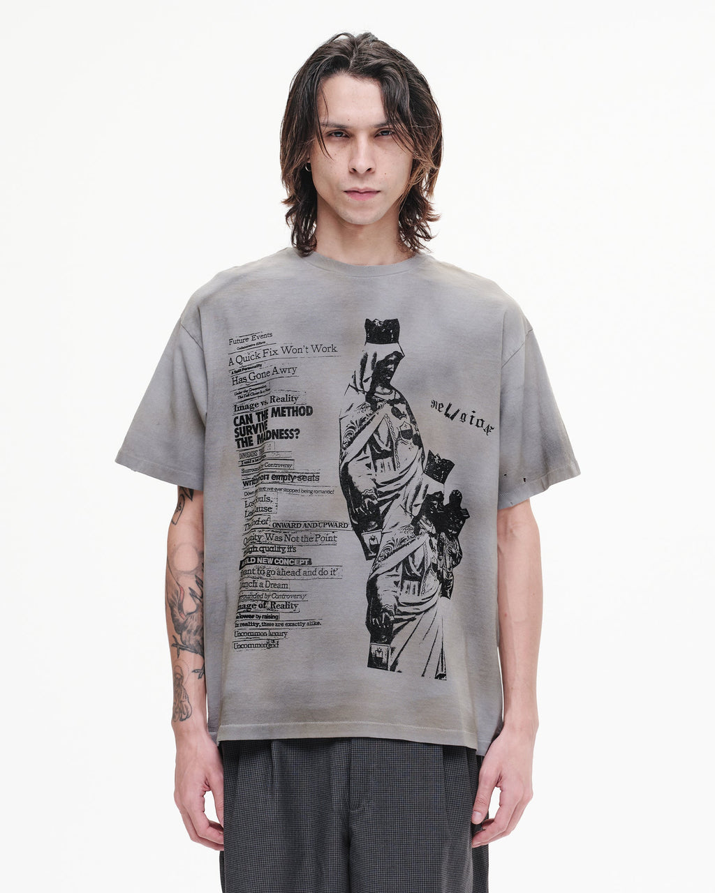 De La Tombe RELIGION T-SHIRT