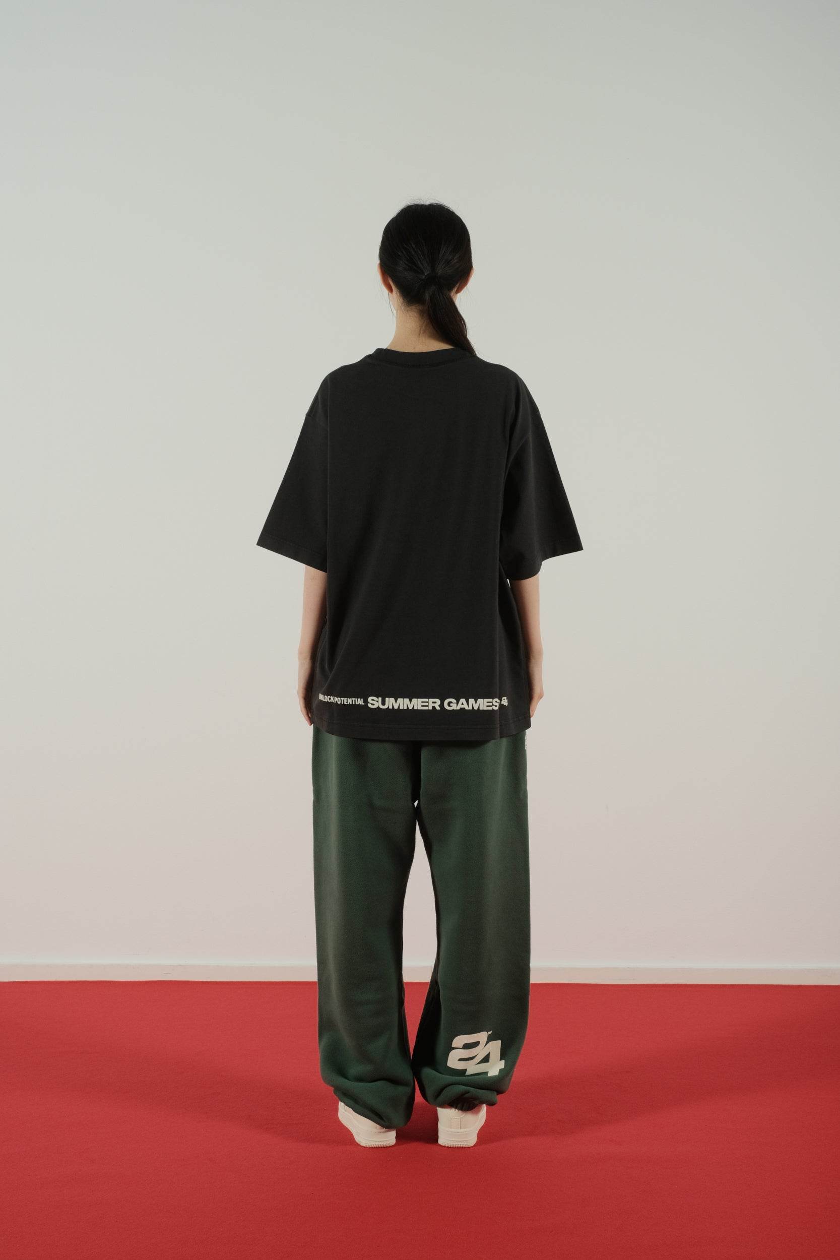 Summer Games Icon Tee in Black - Hesperia