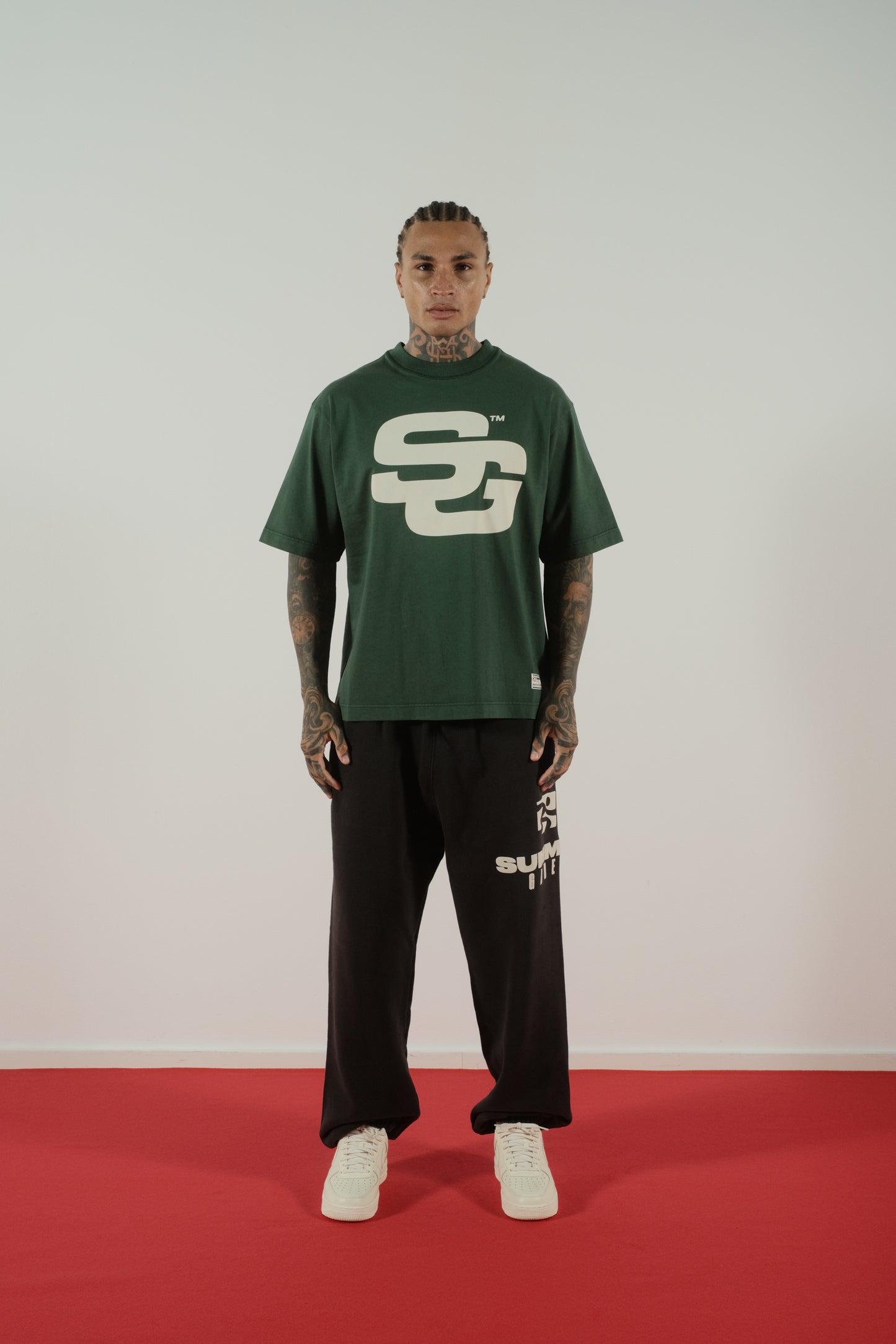 Summer Games SG24 Tee in Hunter Green