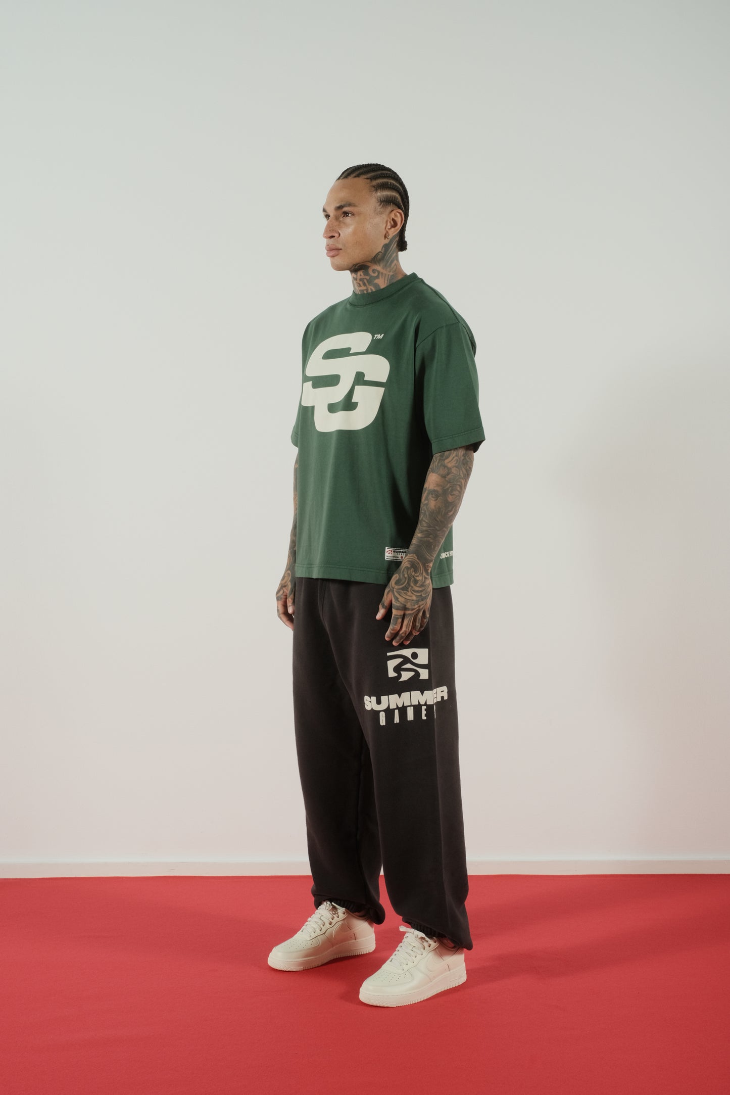 Summer Games SG24 Tee in Hunter Green