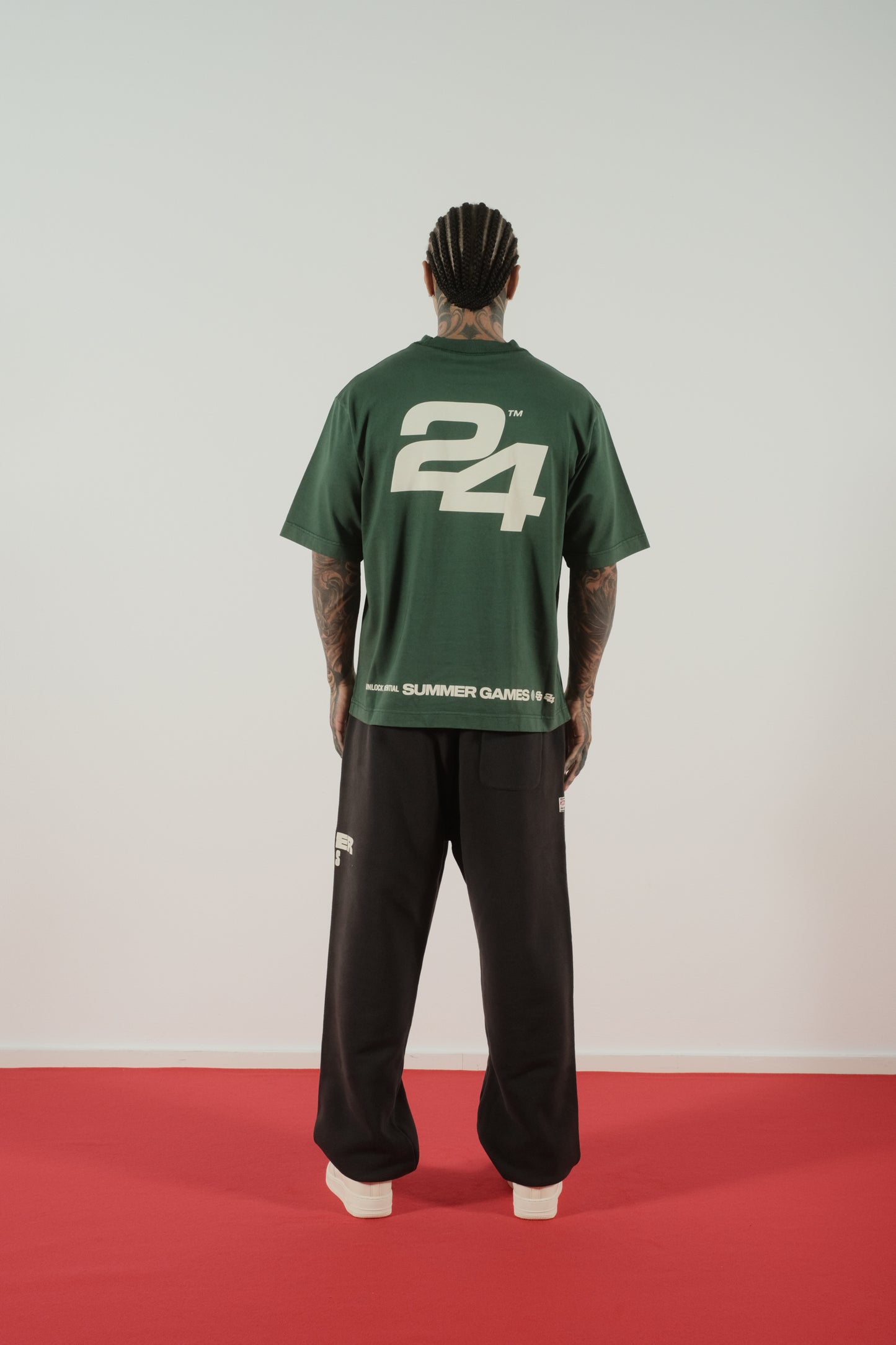 Summer Games SG24 Tee in Hunter Green