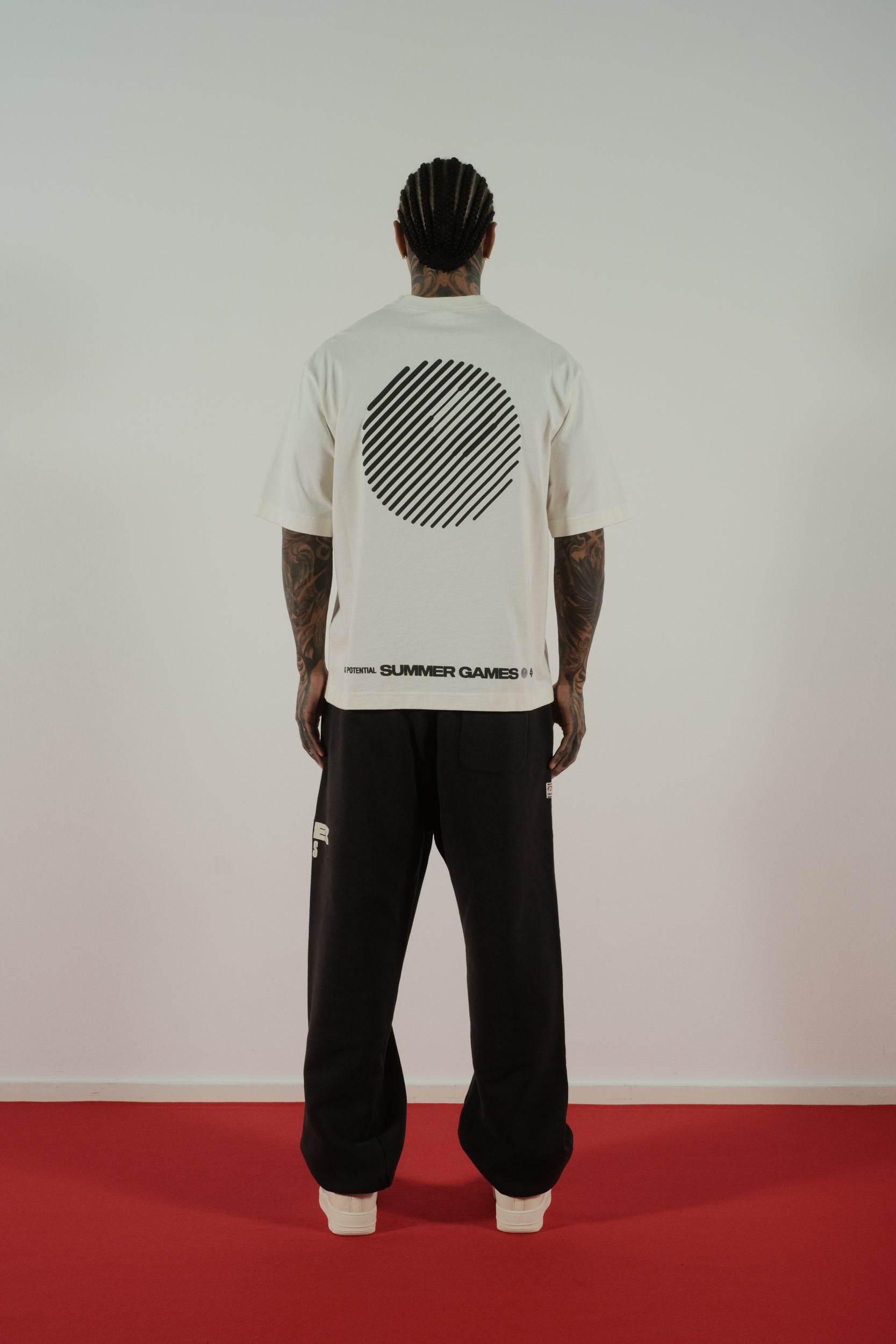 Summer Games SG24 Sphere Tee in Canloi Cream - Hesperia