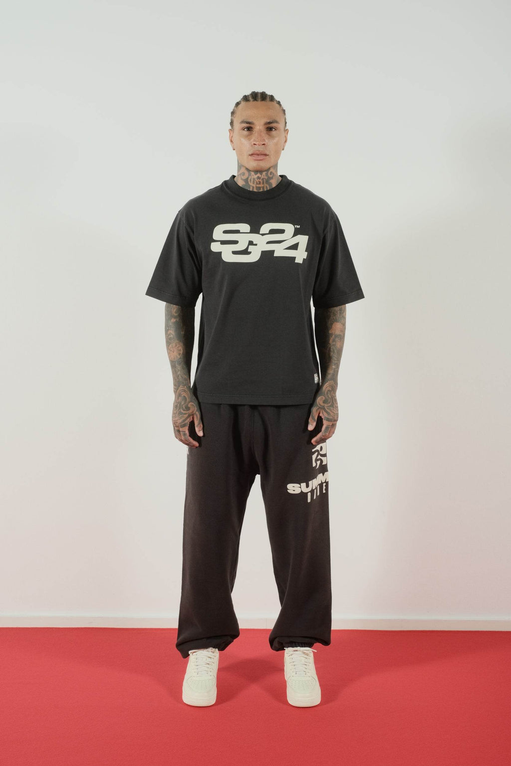 Summer Games SG24 Sphere Tee in Black - Hesperia