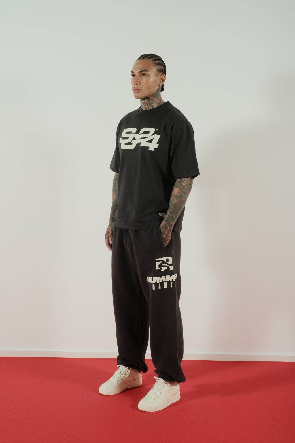 Summer Games SG24 Sphere Tee in Black - Hesperia