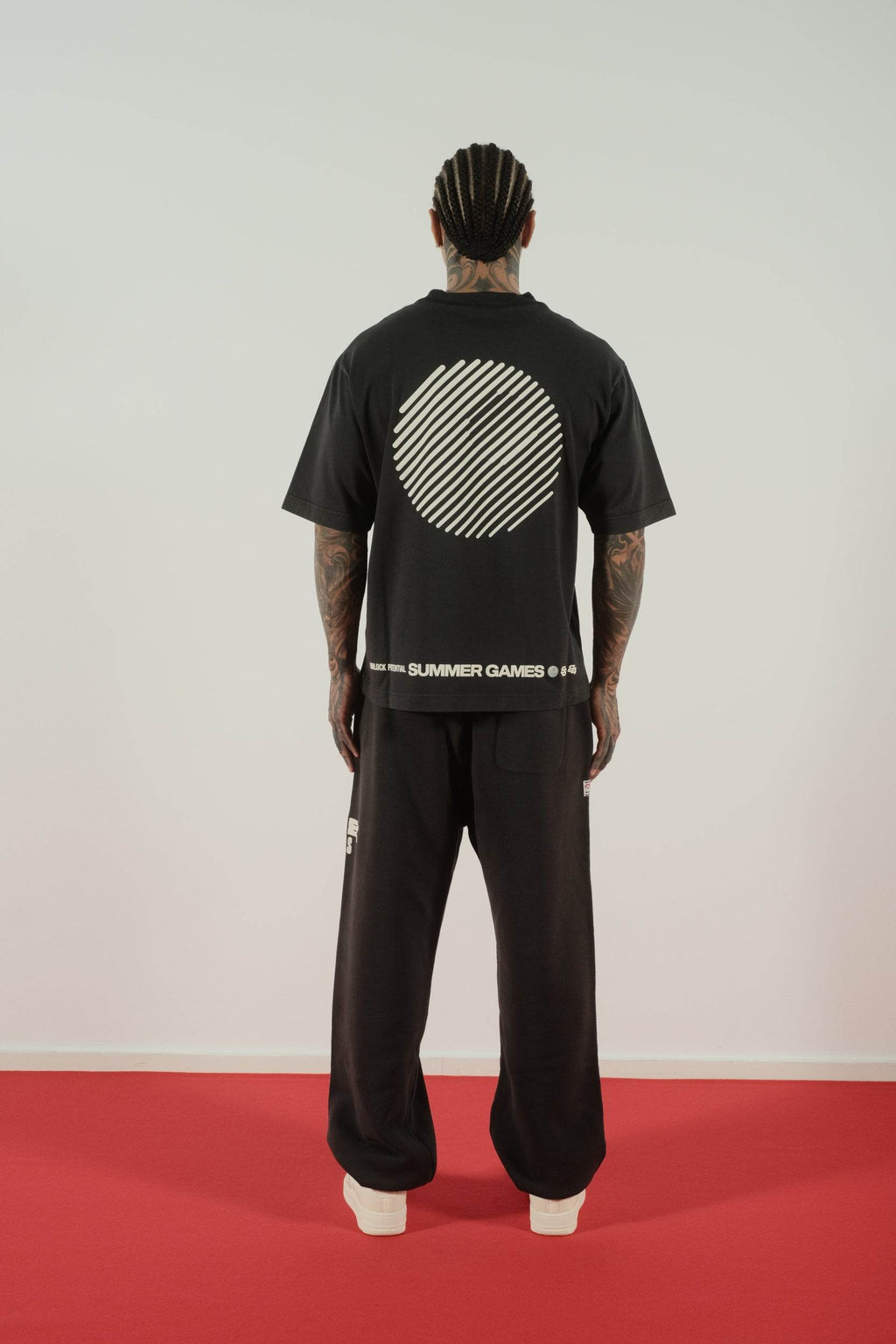 Summer Games SG24 Sphere Tee in Black - Hesperia