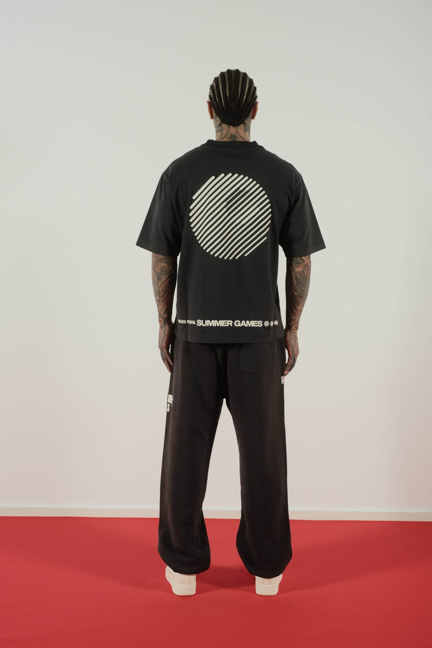 Summer Games SG24 Sphere Tee in Black - Hesperia