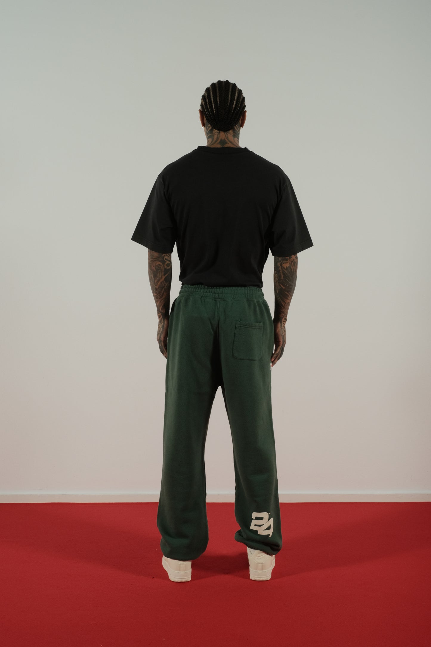 Summer Games SG24 Joggers in Hunter Green