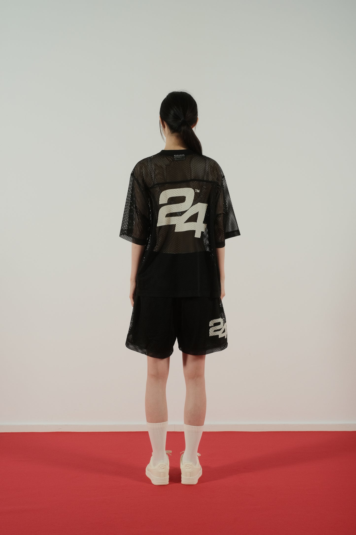 Summer Games SG24 Mesh Top in Black