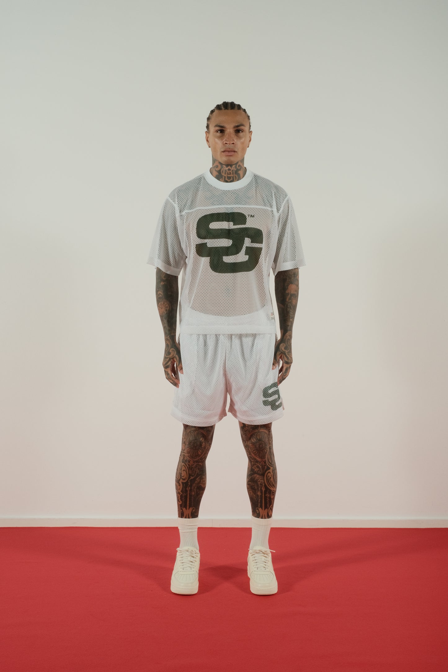 Summer Games SG24 Mesh Top in White