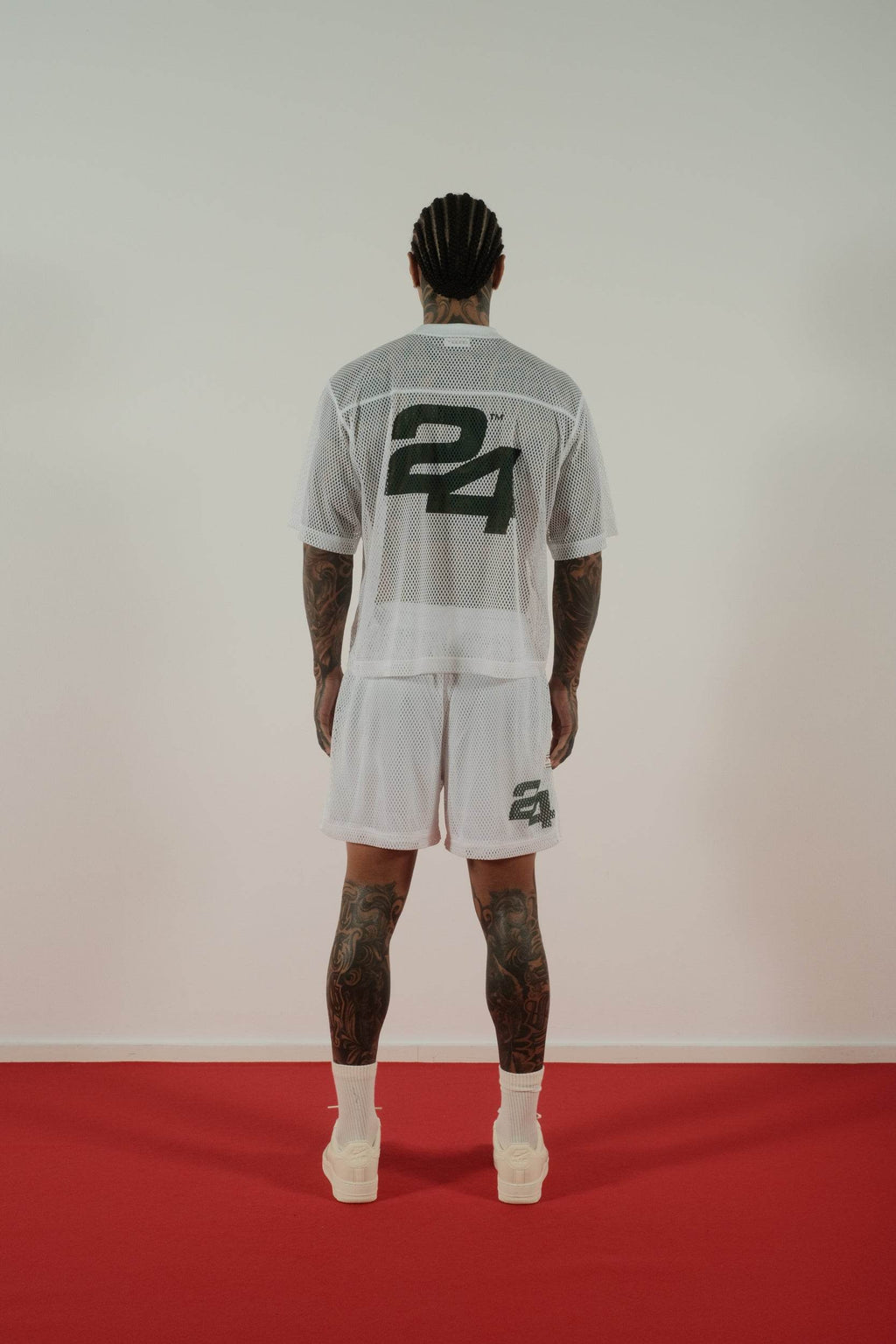 Summer Games SG24 Mesh Top in White - Hesperia