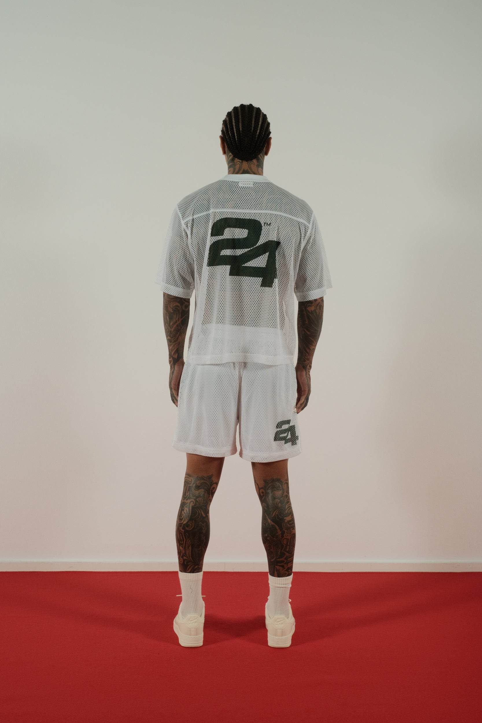 Summer Games SG24 Mesh Top in White - Hesperia