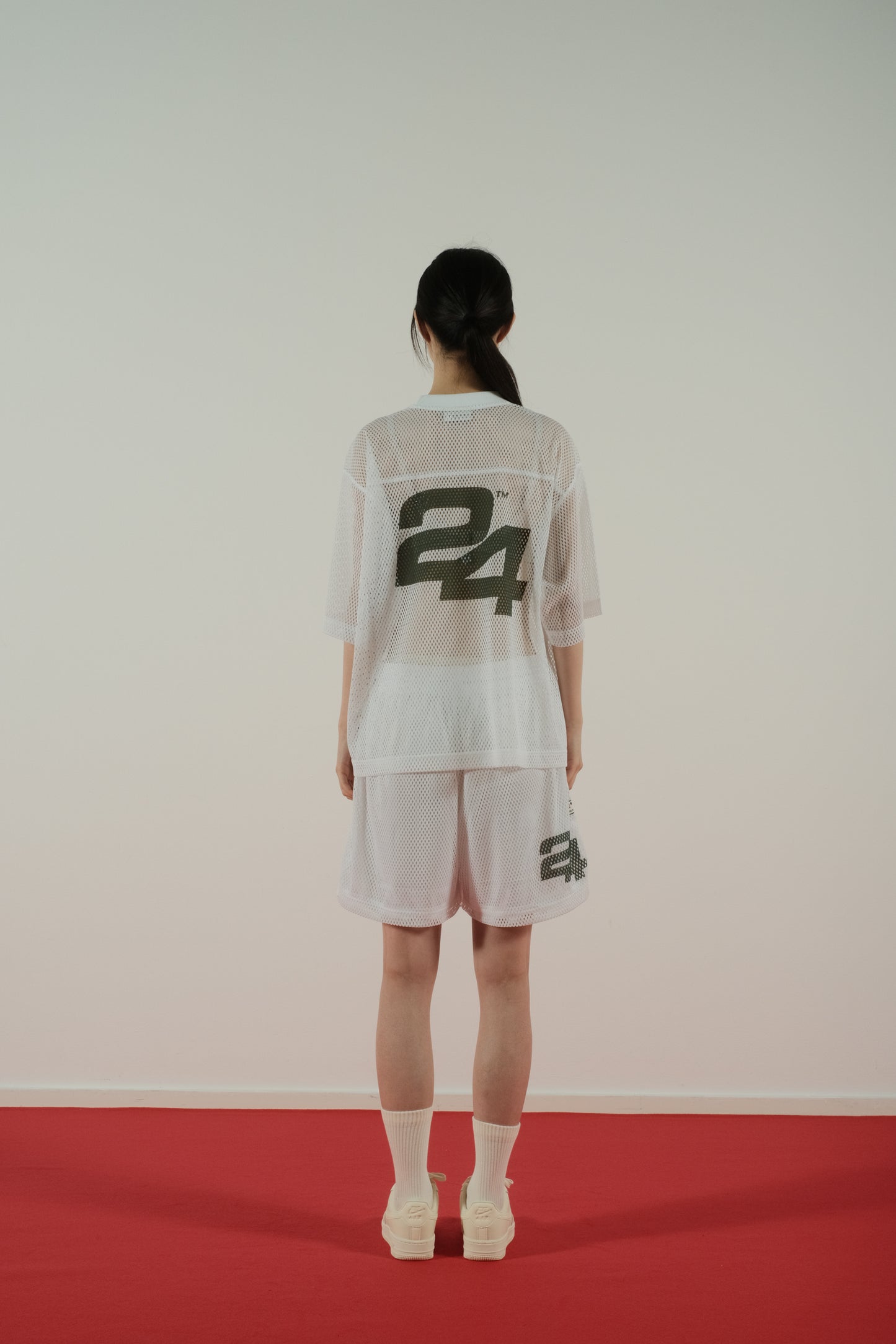 Summer Games SG24 Mesh Top in White