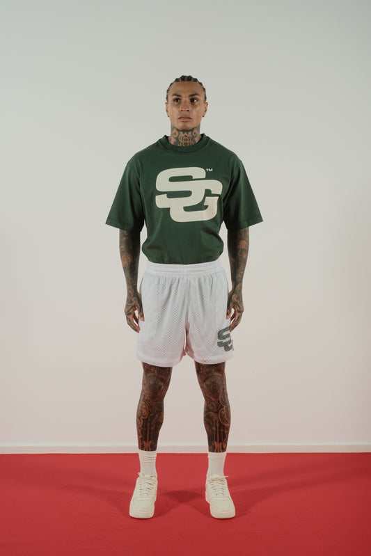 Summer Games SG24 Mesh Shorts in White