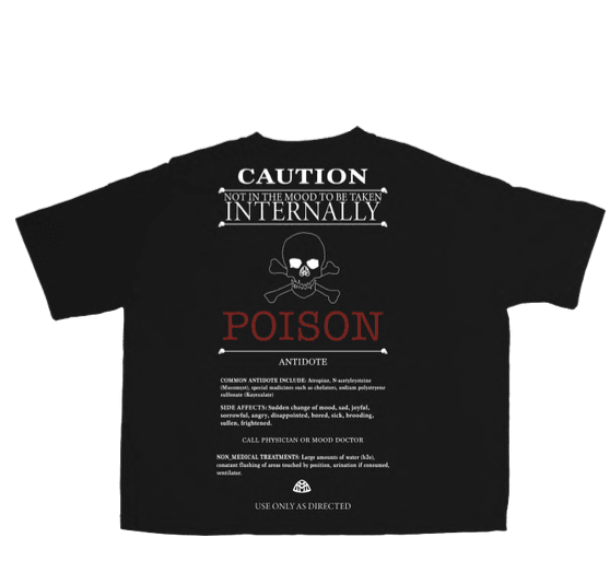 Mood Swings Antidote Tee In Black - Hesperia