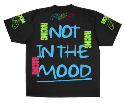 Mood Swings MotoX Tee In Black - Hesperia