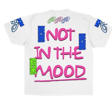 Mood Swings MotoX Tee In White