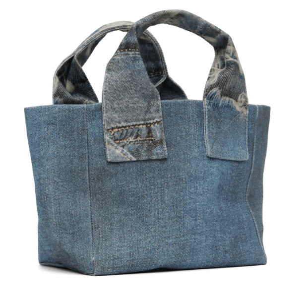 Ottolinger Blue Mini Denim Tote - Hesperia