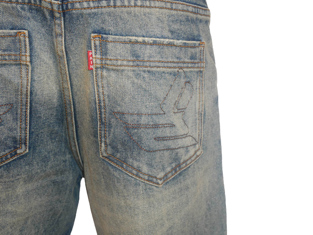 Sicko Denim White On Indigo - Hesperia