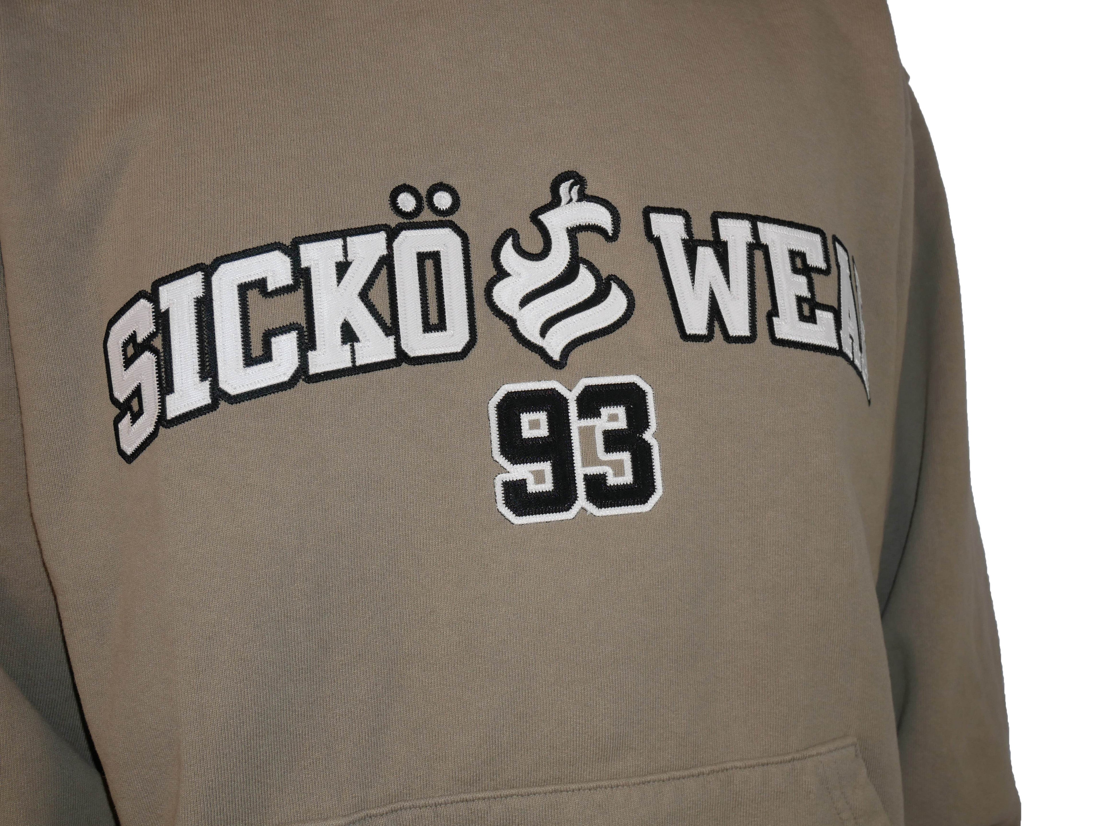 Sicko Sickowear Hoodie in Grey - Hesperia