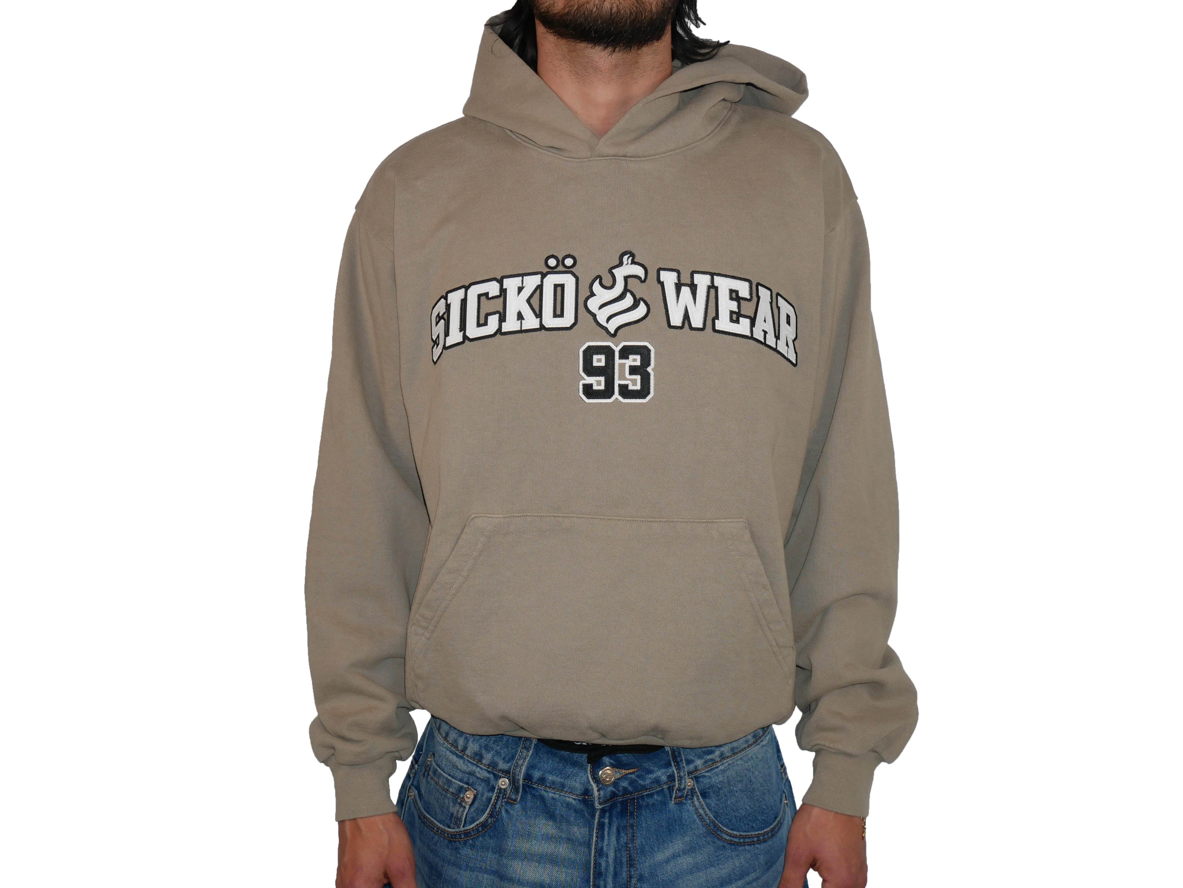 Sicko Sickowear Hoodie in Grey - Hesperia