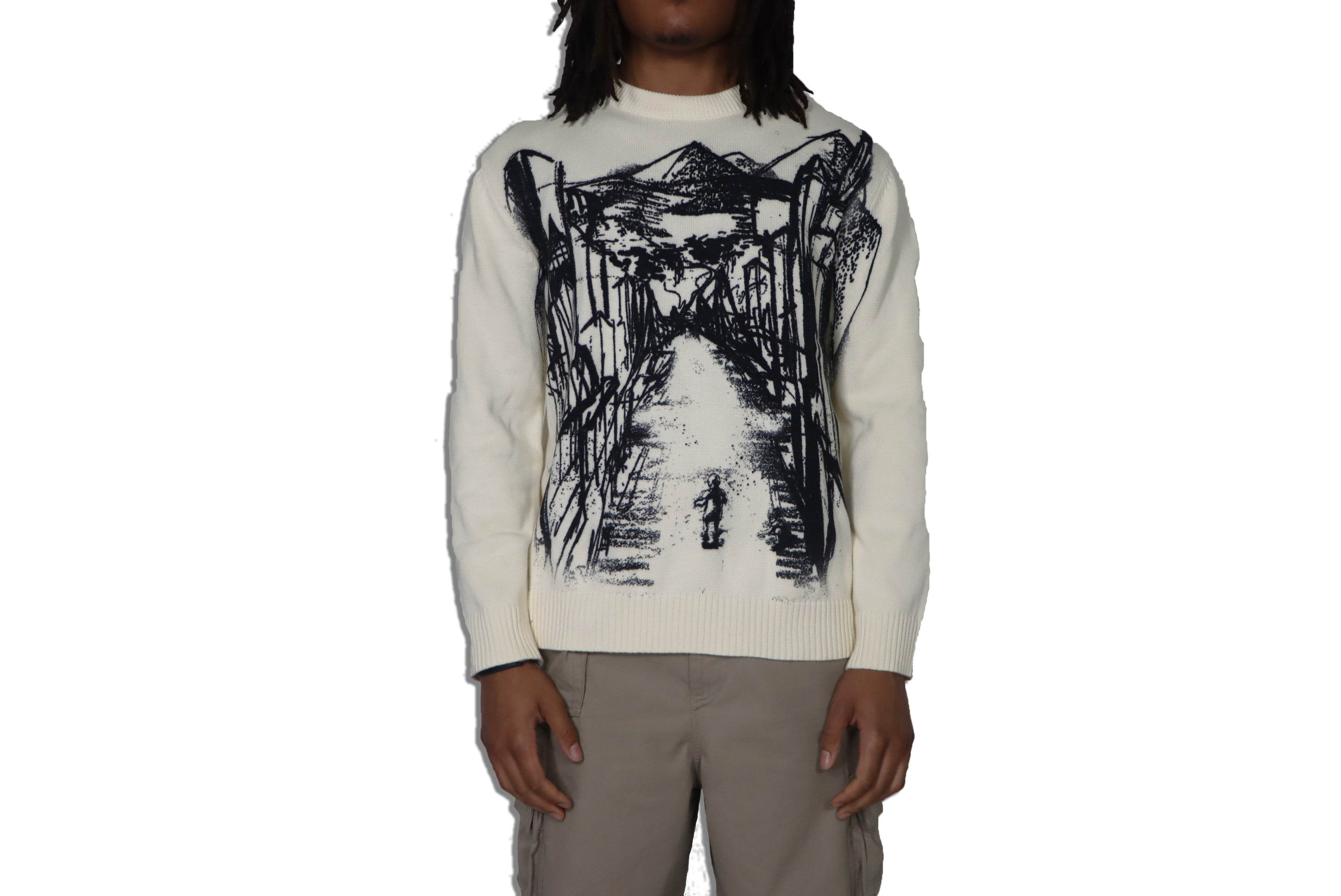 Barriers Paradise Knit Sweater Cream - Hesperia