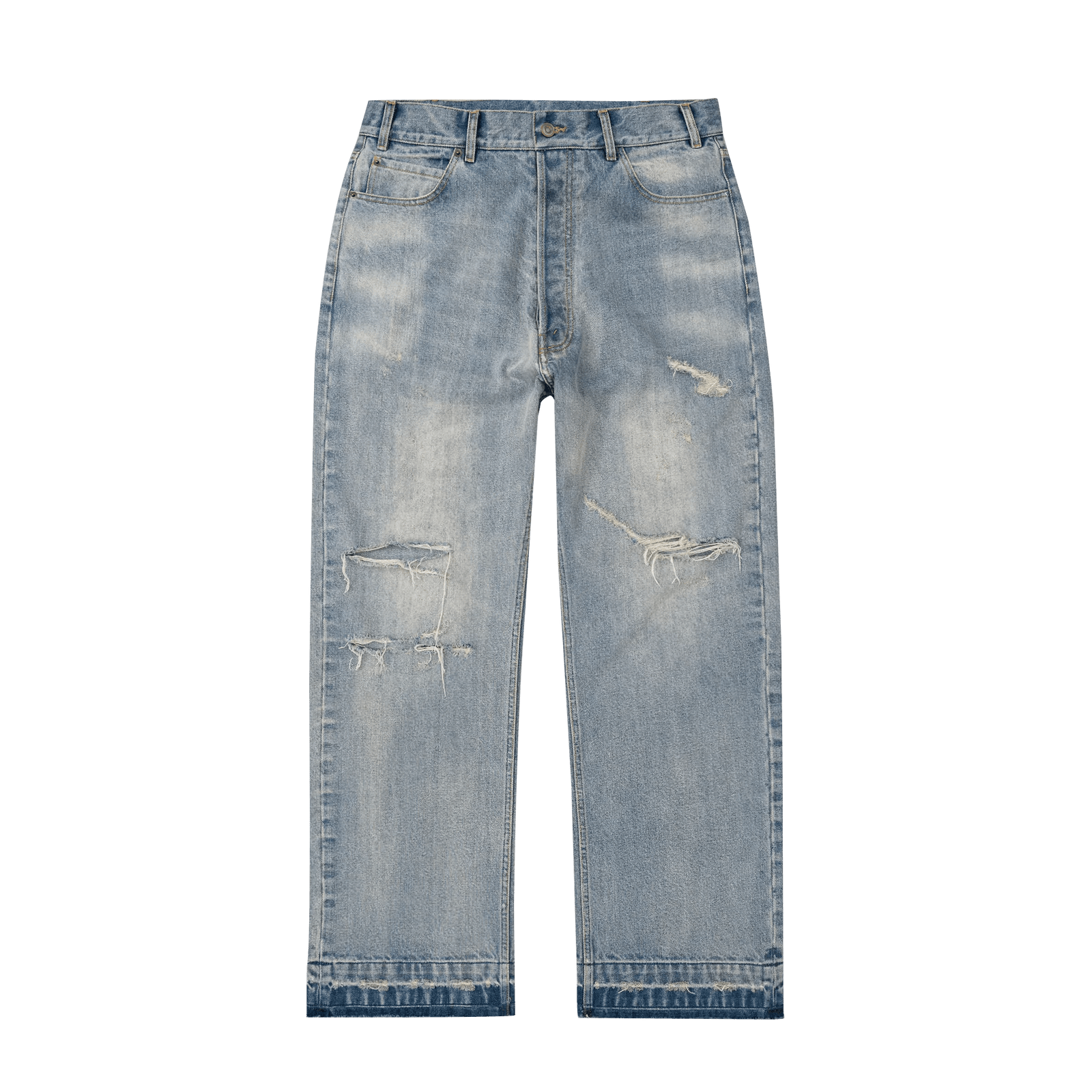 Bravest Studios Trashed Baggy Denim - Hesperia
