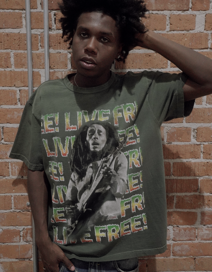 Barriers Irie Ringer Tee Vintage Green