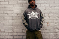 Barriers Cowrie Shell Hidden Pocket Hoodie Mink